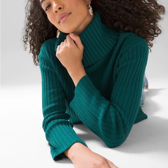 Whbm Flare Sleeve Turtleneck Sweater - Picture 4 of 4